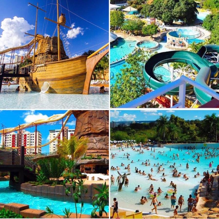 카우다스노바스 Piazza Diroma C/ Acqua Park - Viaggio Locacoes Por Temporada 아파트 외부 사진