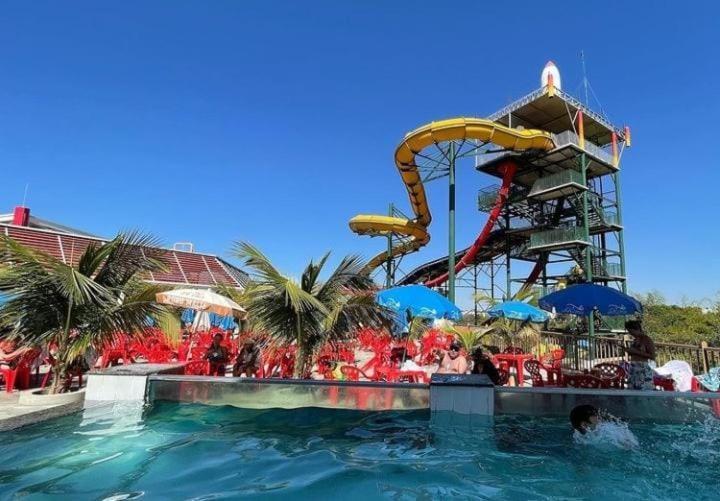 카우다스노바스 Piazza Diroma C/ Acqua Park - Viaggio Locacoes Por Temporada 아파트 외부 사진