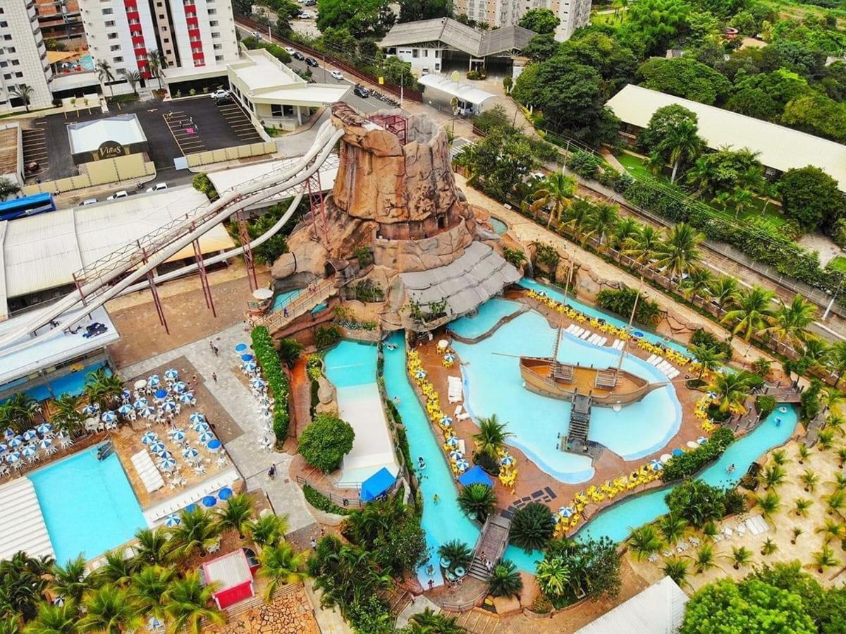 카우다스노바스 Piazza Diroma C/ Acqua Park - Viaggio Locacoes Por Temporada 아파트 외부 사진